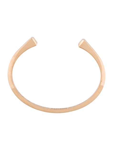 Hermès 18K Clou De Forge Cuff Bracelet 